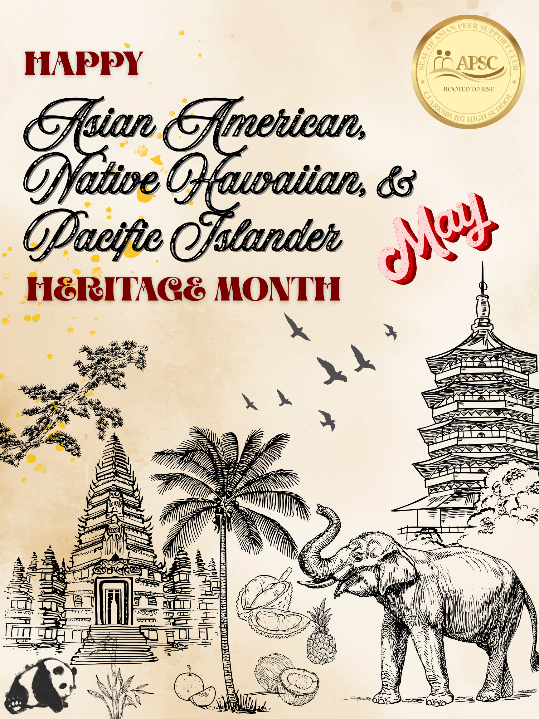 AANHPI Heritage Month Poster